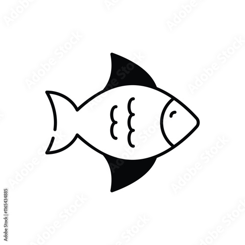 Fish  vector icon