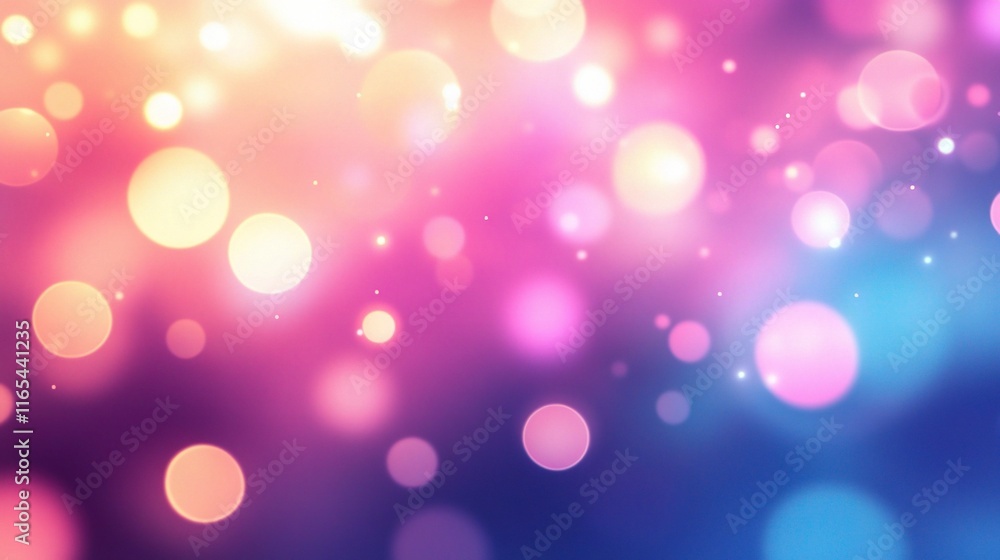 Blurred Bokeh Light Effects in an Office Background Setting Blurred Bokeh Light Effects in an Office Background Setting