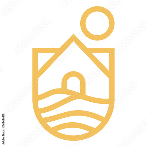 Beach Resort Logo