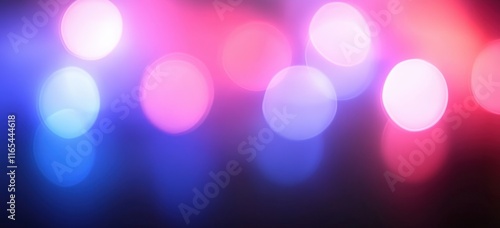 Vibrant Pink And Blue Abstract Bokeh Light Background With Soft Glow For Modern And Futuristic Designs