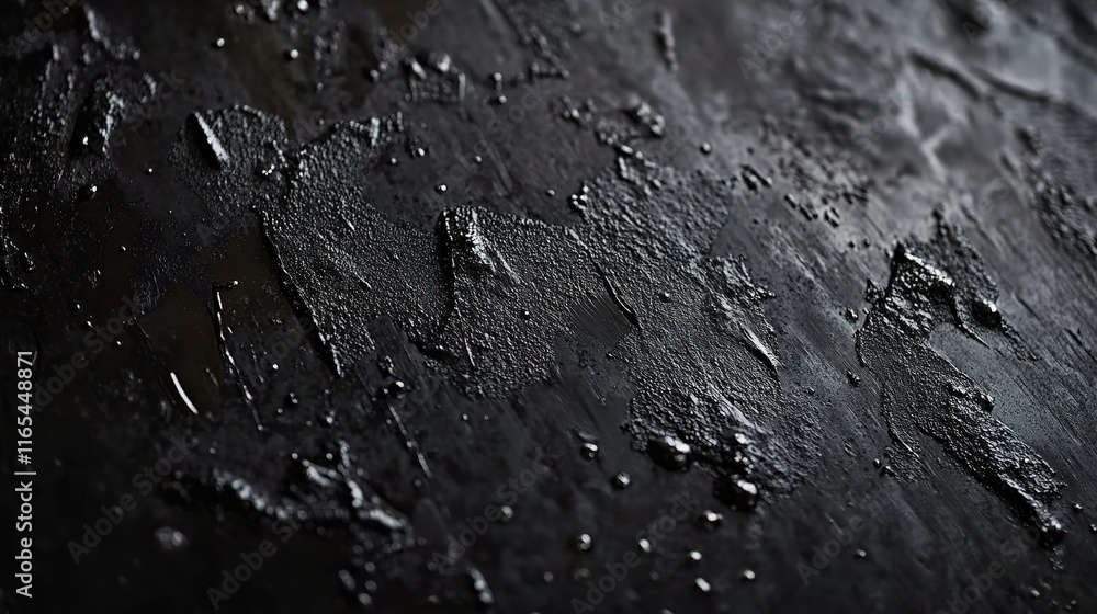 Fototapeta premium High Definition Black Metal Texture Background with Subtle Details