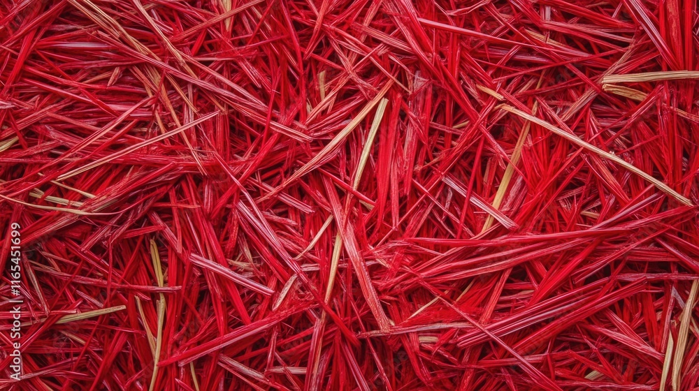 Fototapeta premium Red Grass Close Up