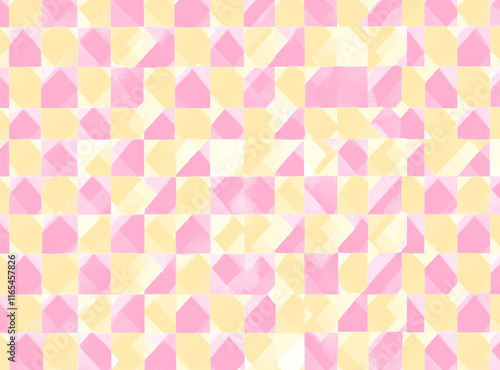 Wallpaper Mural pastel sweet pink cute pattern valentine lovely love romantic romance gingham plaid feminine colorful background Torontodigital.ca