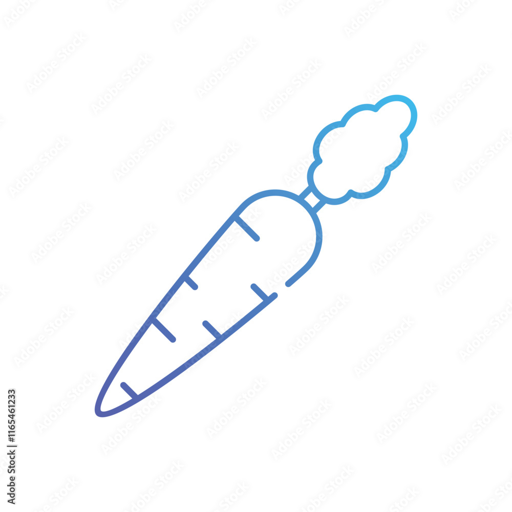Radish vector icon Radish vector icon