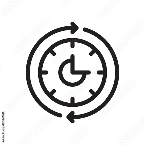 habit line icon