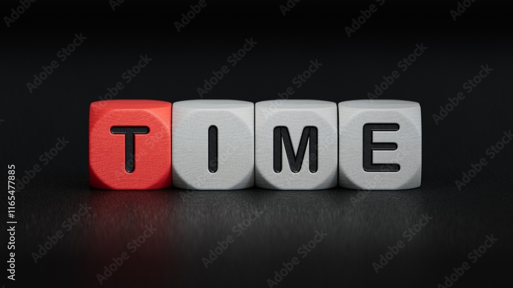 wooden cube block with time business word.close up of wooden elements,Business Concept.3D rendering on black background. wooden cube block with time business word.close up of wooden elements,Business Concept.3D rendering on black background.