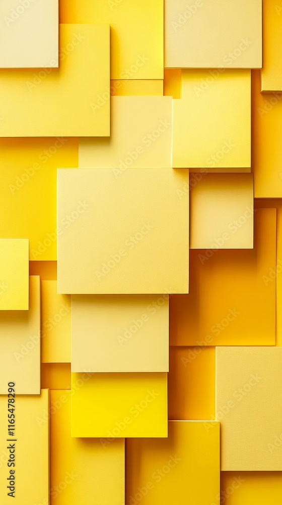 Abstract Geometric Yellow Shapes Design Abstract Geometric Yellow Shapes Design