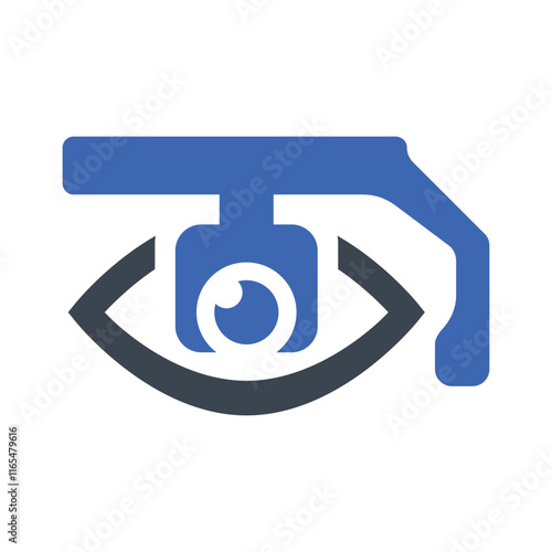 Eyetap technology icon