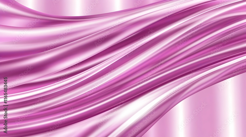 Pink Abstract Silk Drape Background Illustration Pink Abstract Silk Drape Background Illustration
