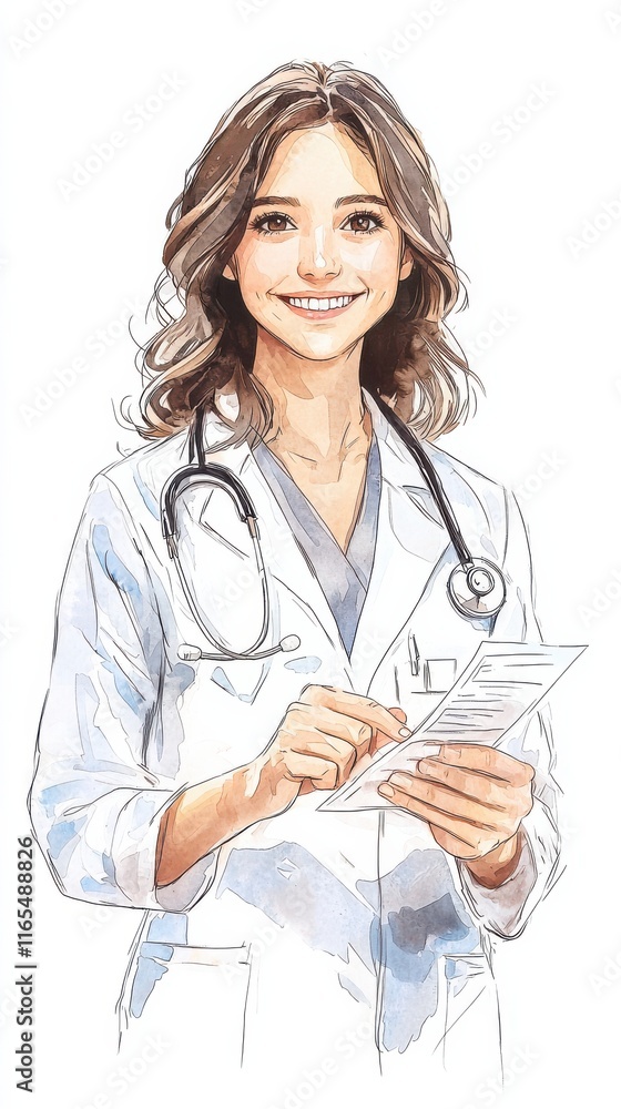 Pharmacist handing prescription with a smile pharmacy professional environment close-up healthcare concept Pharmacist handing prescription with a smile pharmacy professional environment close-up healthcare concept