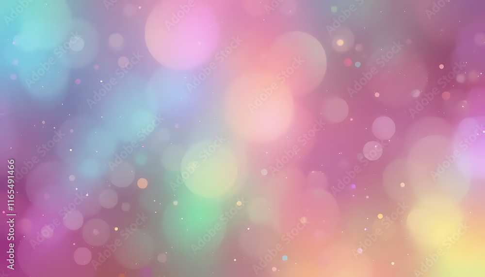Pastel Dreamscape: A Whimsical Bokeh Background Pastel Dreamscape: A Whimsical Bokeh Background