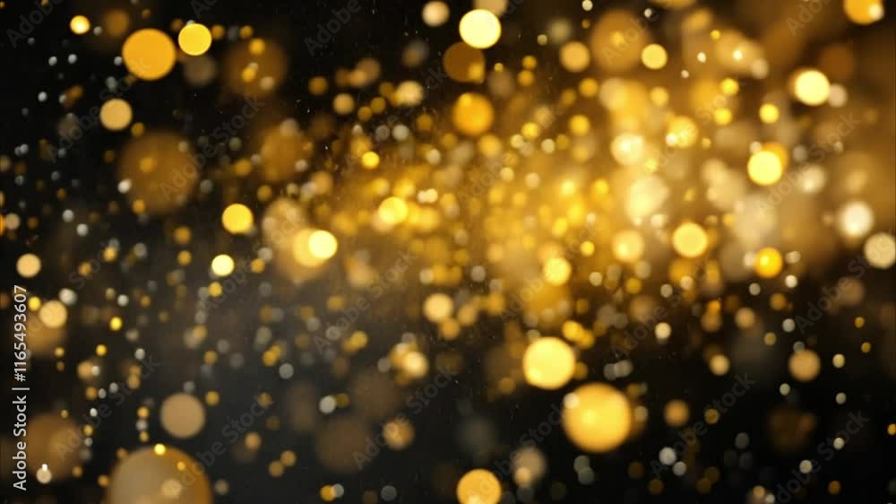Sparkling Fairy Dust Fantasy Black Background Sparkling Fairy Dust Fantasy Black Background