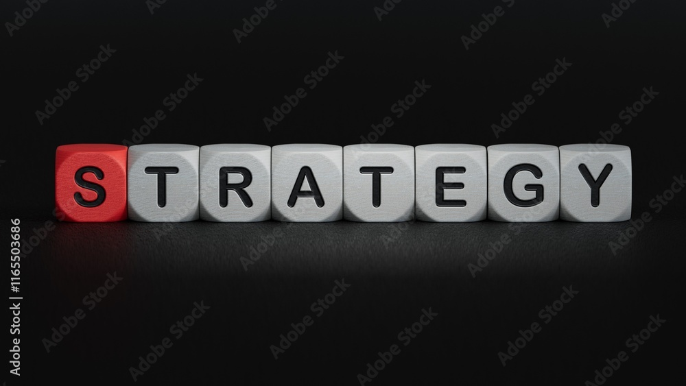 Obraz premium Personal development and career growth concept, wooden cubes with career promotion icon and the concept of development icon.3D rendering on black background.