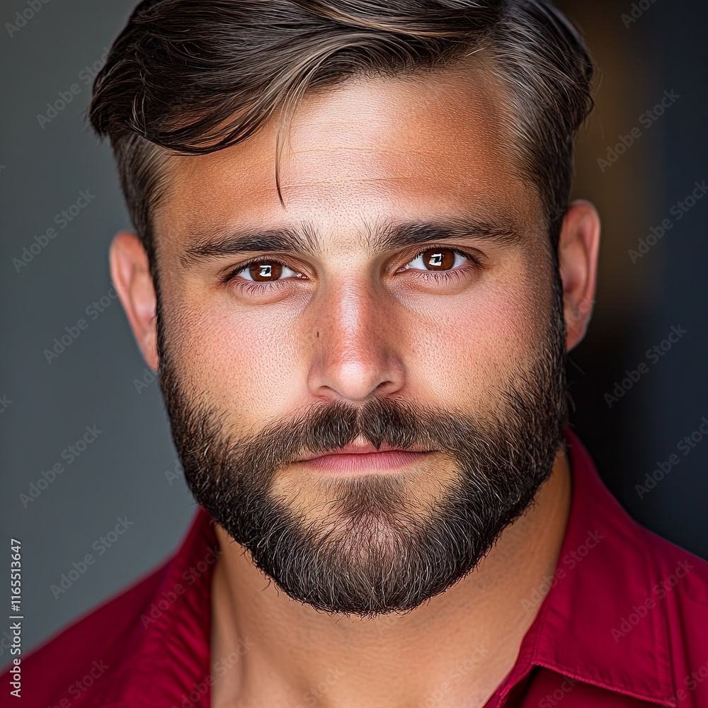 Obraz premium Actor Headshot in Natural Lighting