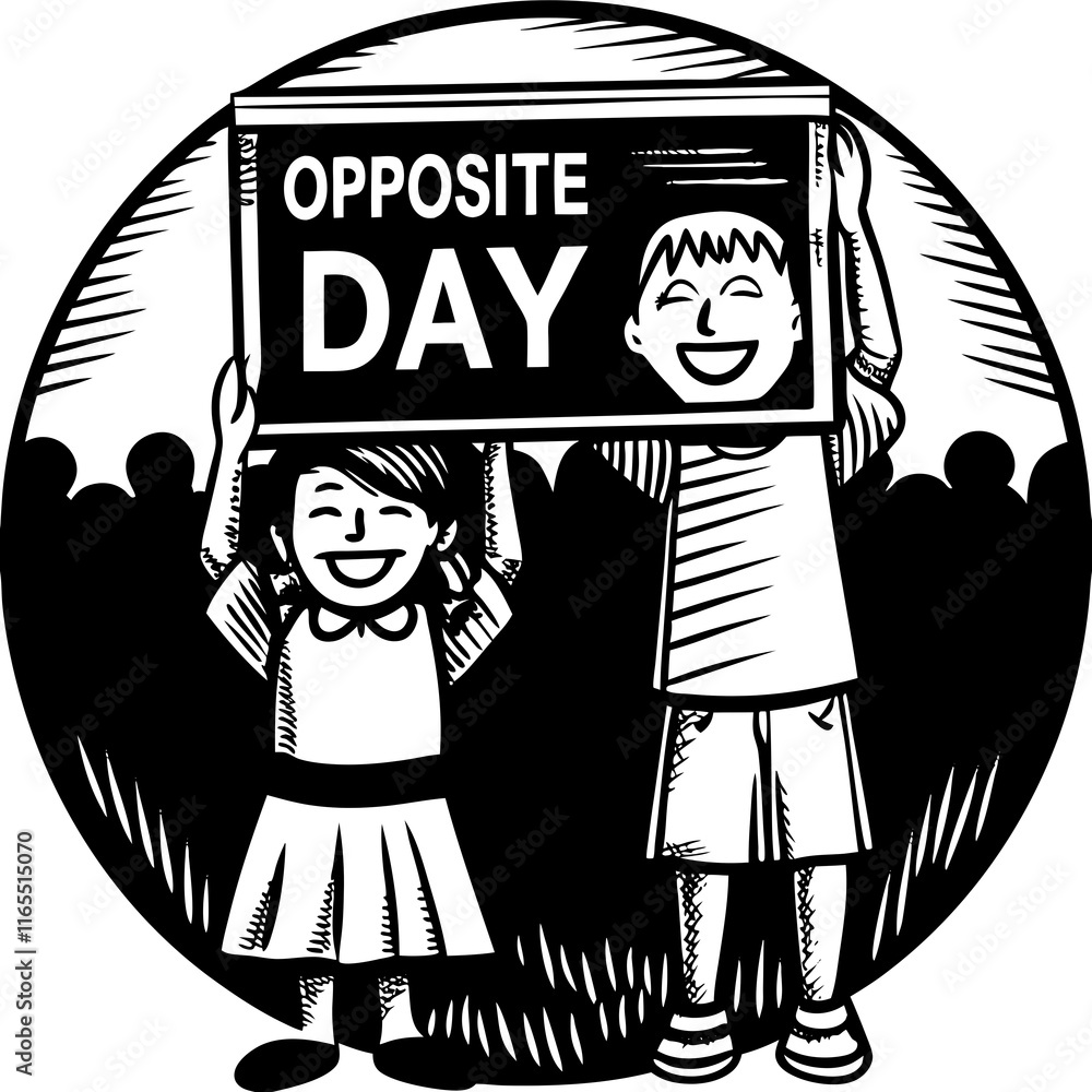 Obraz premium Opposite day Special 