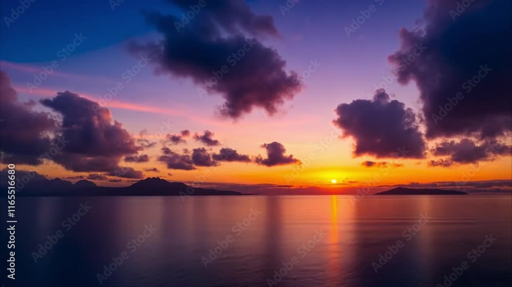 sun clouds and sea timelapse landscape 4k sun clouds and sea timelapse landscape 4k