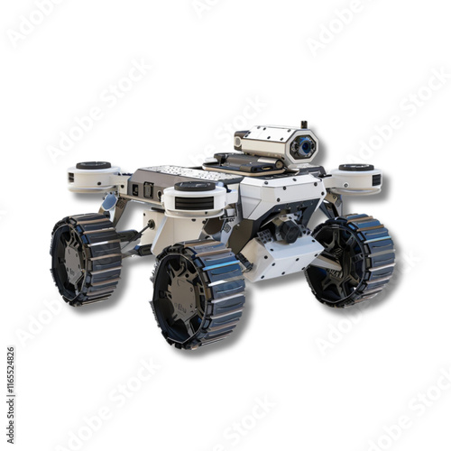 Advanced robotic exploration rover with wheels