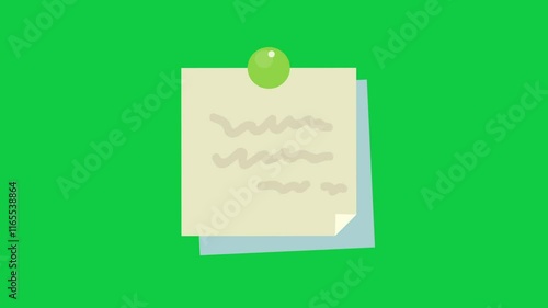 A certificate icon with a green pin on a green background, symbolizing official recognition, education, and certifications. Suitable for academic or professional use.