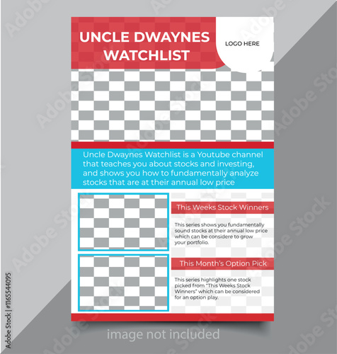 Uncle Dwayenes watchlist Flyer Template