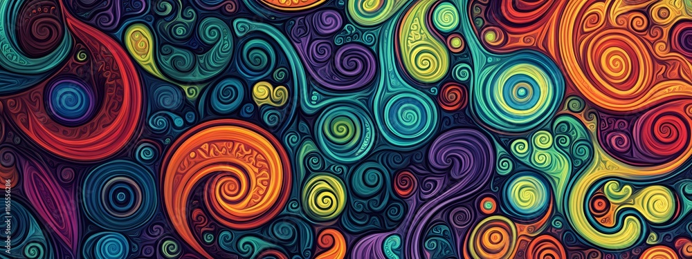 A psychedelic background of swirling colors and patterns, reminiscent of the colorful abstract art style A psychedelic background of swirling colors and patterns, reminiscent of the colorful abstract art style