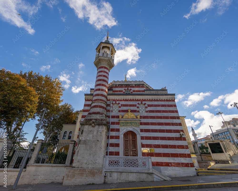 Vilayet Mosque (turkısh: nalli mescid) view in Istanbul