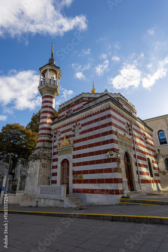 Obraz na płótnie Vilayet Mosque (turkısh: nalli mescid) view in Istanbul w salonie