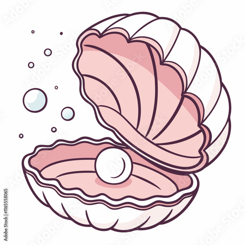 Ocean Pearl in Shell