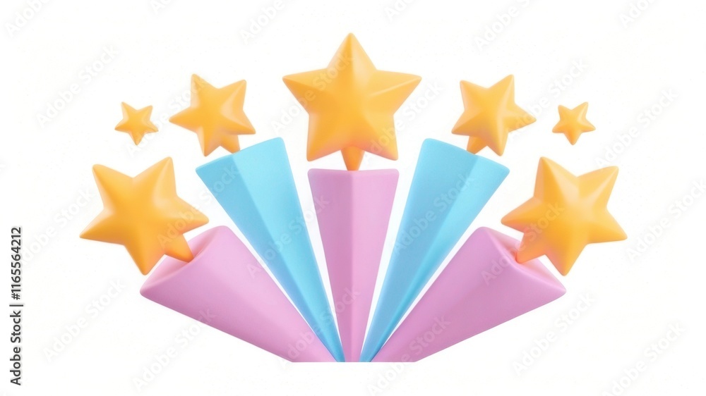 A colorful graphic featuring stars and playful shapes, conveying a sense of celebration and magic. A colorful graphic featuring stars and playful shapes, conveying a sense of celebration and magic.