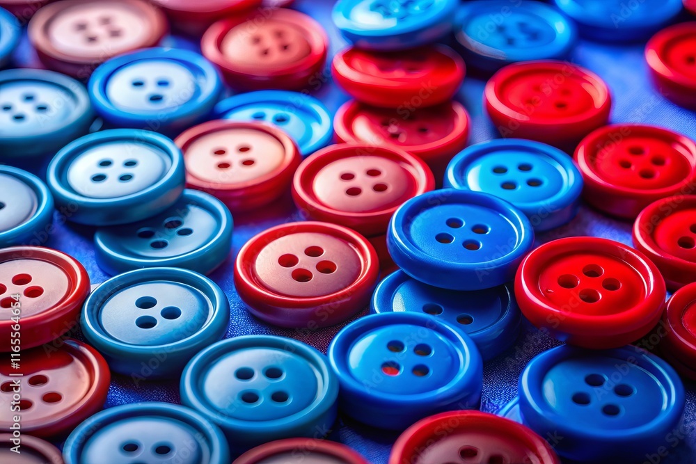 Blue & Red Gradient Buttons for Sale - Stock Photo Blue & Red Gradient Buttons for Sale - Stock Photo