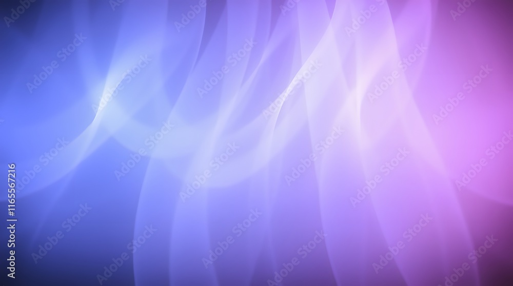Fototapeta premium Abstract Purple Blue Gradient Wave Background Design