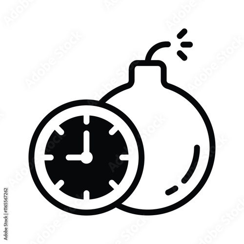 Clock icon representing deadlines and time sensitive communication