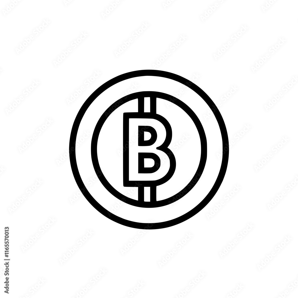 Cryptocurrency coin symbol. A simple, bold graphic representing a digital currency token. Ideal for financial, technological, and blockchain-related projects. Cryptocurrency coin symbol. A simple, bold graphic representing a digital currency token. Ideal for financial, technological, and blockchain-related projects.