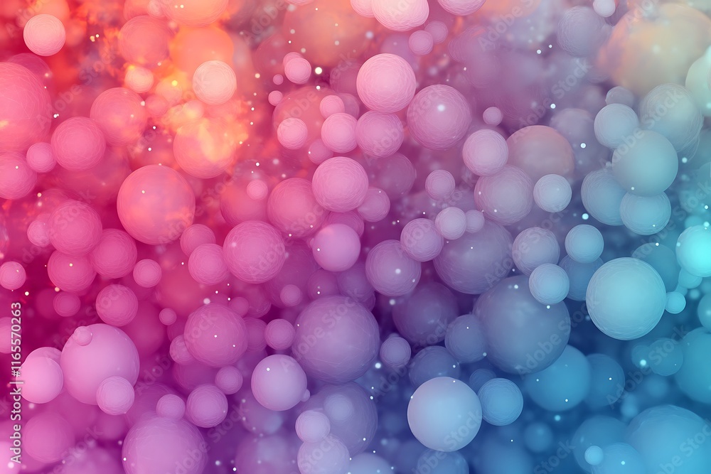 smooth geometric abstract background with colorful metaball shapes smooth geometric abstract background with colorful metaball shapes
