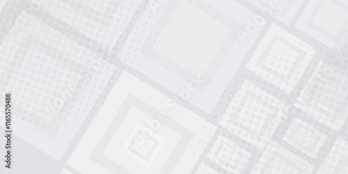 Vector Abstract Elegant white and grey Background. Abstract white Pattern. Squares Texture