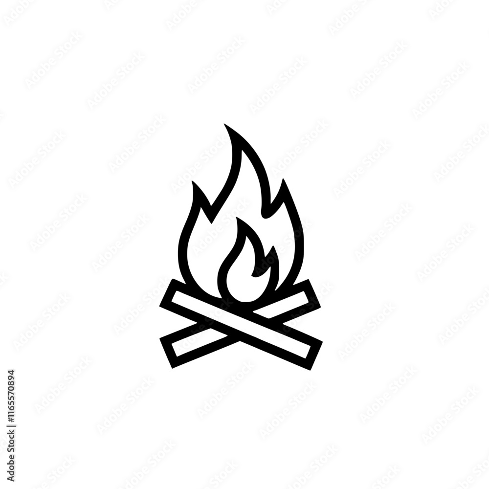 fire icon vector illustration fire icon vector illustration