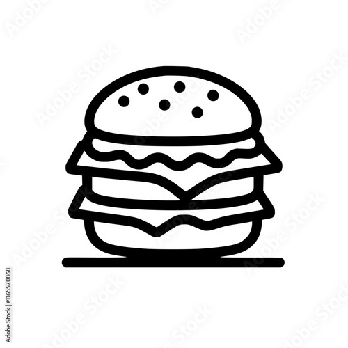 A delicious-looking double cheeseburger, ready to be devoured.  Juicy patties, melted cheese, and fresh toppings are layered between soft buns. A classic fast food icon.
