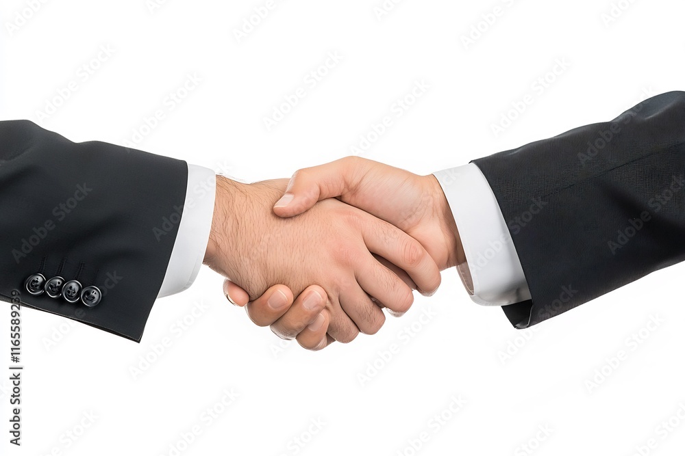 Successful Business Handshake Between Corporate Professionals Sealing a Deal or Partnership Agreement Successful Business Handshake Between Corporate Professionals Sealing a Deal or Partnership Agreement