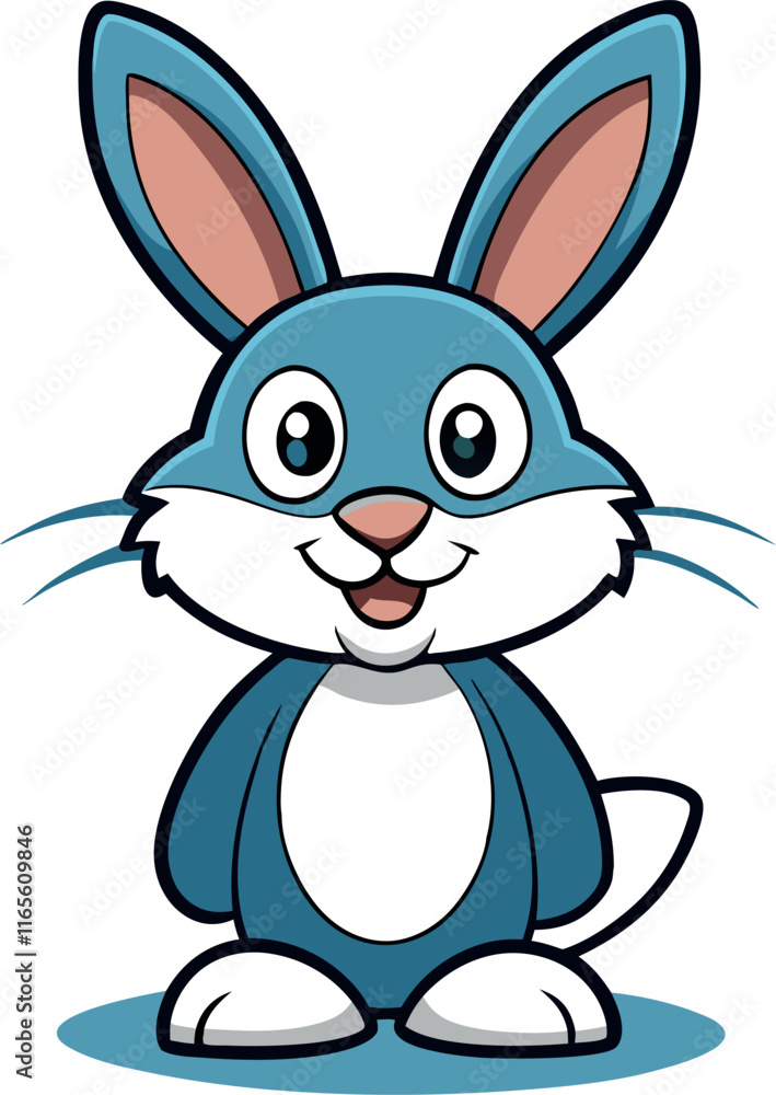 Fototapeta premium Bunny rabbit illustration