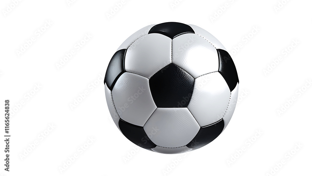 Fototapeta premium football isolated on transparent background