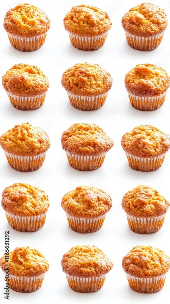 7. a set of carrot cake muffins, organized style, isolated on a white background, --ar 9:16 --v 6.1 Job ID: 54e277a0-7d05-4d18-b2b0-3e80e77df41c 7. a set of carrot cake muffins, organized style, isolated on a white background, --ar 9:16 --v 6.1 Job ID: 54e277a0-7d05-4d18-b2b0-3e80e77df41c