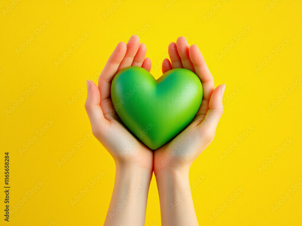 Hands holding a glowing red heart against a blue background, symbolizing love and care. Hands holding a glowing red heart against a blue background, symbolizing love and care.