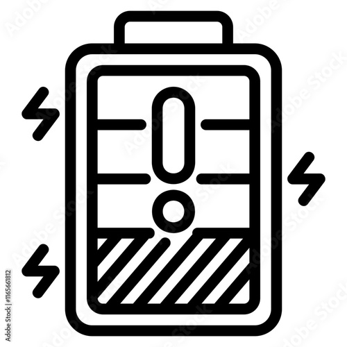 Battery drought icon