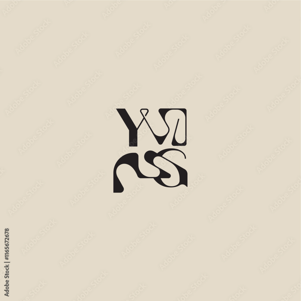 YG letter bold style and luxury concept curved typography monogram elegant initial logo YG letter bold style and luxury concept curved typography monogram elegant initial logo