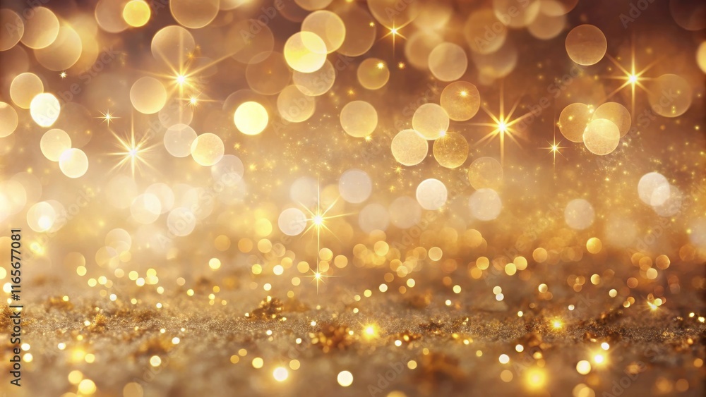 Golden bokeh and sparkling glitter, a festive background perfect for celebrations, holidays, and special occasions. Golden bokeh and sparkling glitter, a festive background perfect for celebrations, holidays, and special occasions.