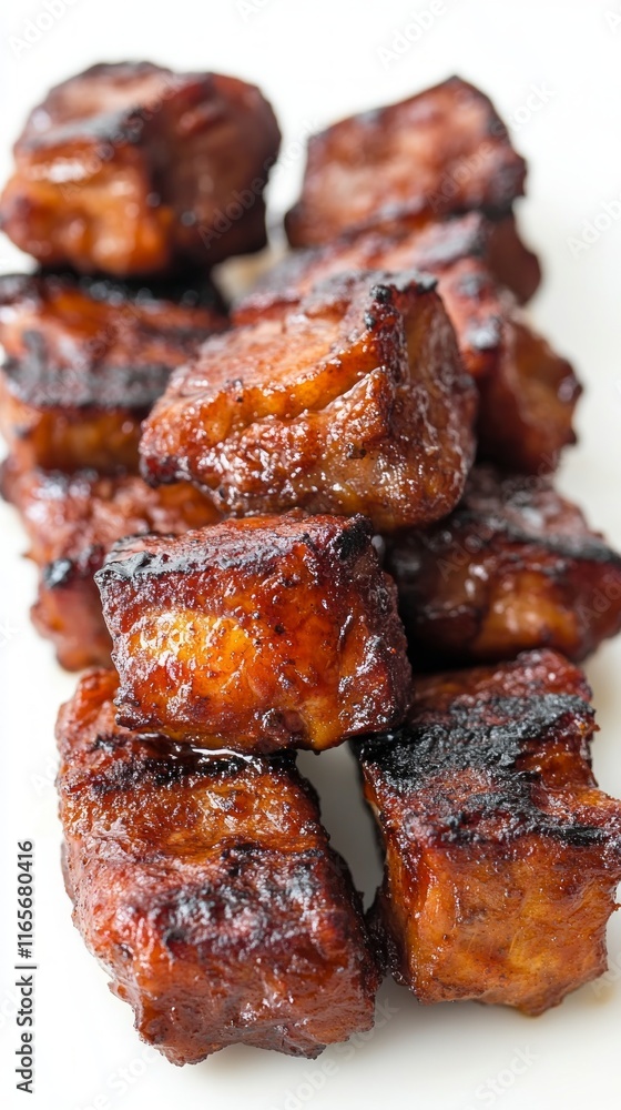 Scrumptious Grilled Pork Cubes: A Flavorful BBQ Delight Scrumptious Grilled Pork Cubes: A Flavorful BBQ Delight