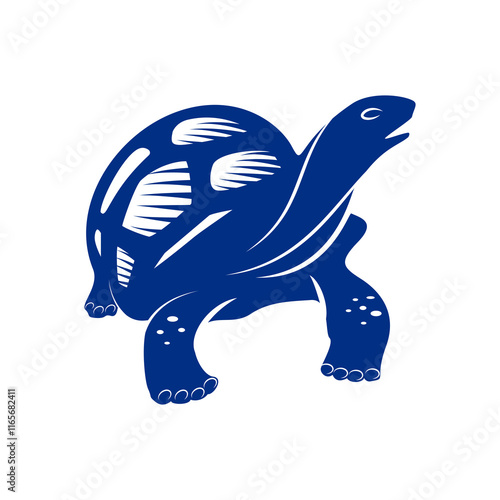 Simple tortoise logo design template
 photo