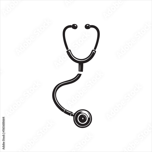 stethoscope with heart