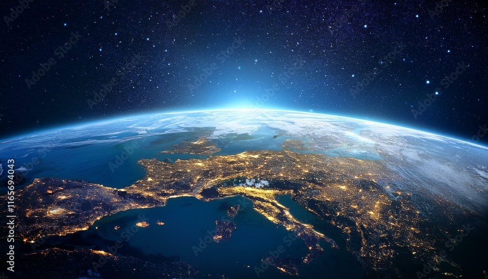 Fototapeta premium earth in space
