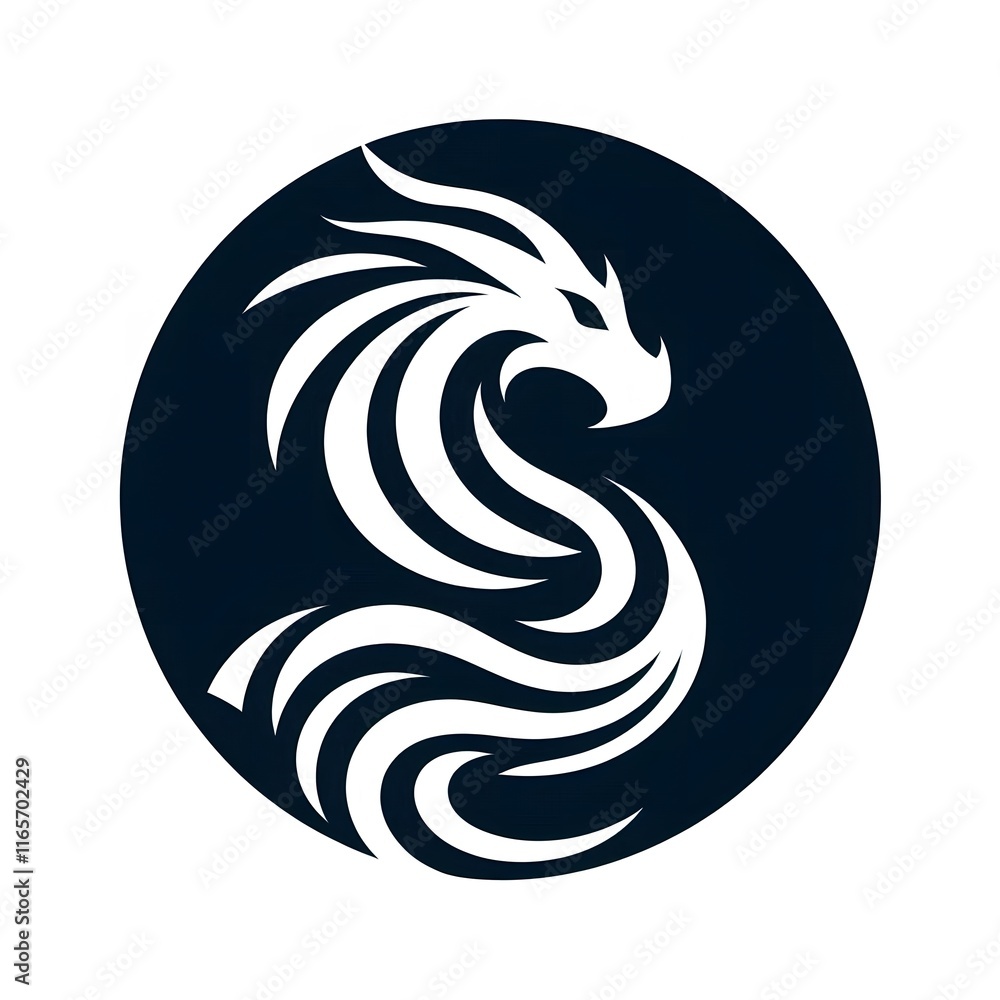 AI Generate of Unique, Simple, Low-detail Logo Recognizable Idiosyncratic of Dragon AI Generate of Unique, Simple, Low-detail Logo Recognizable Idiosyncratic of Dragon
