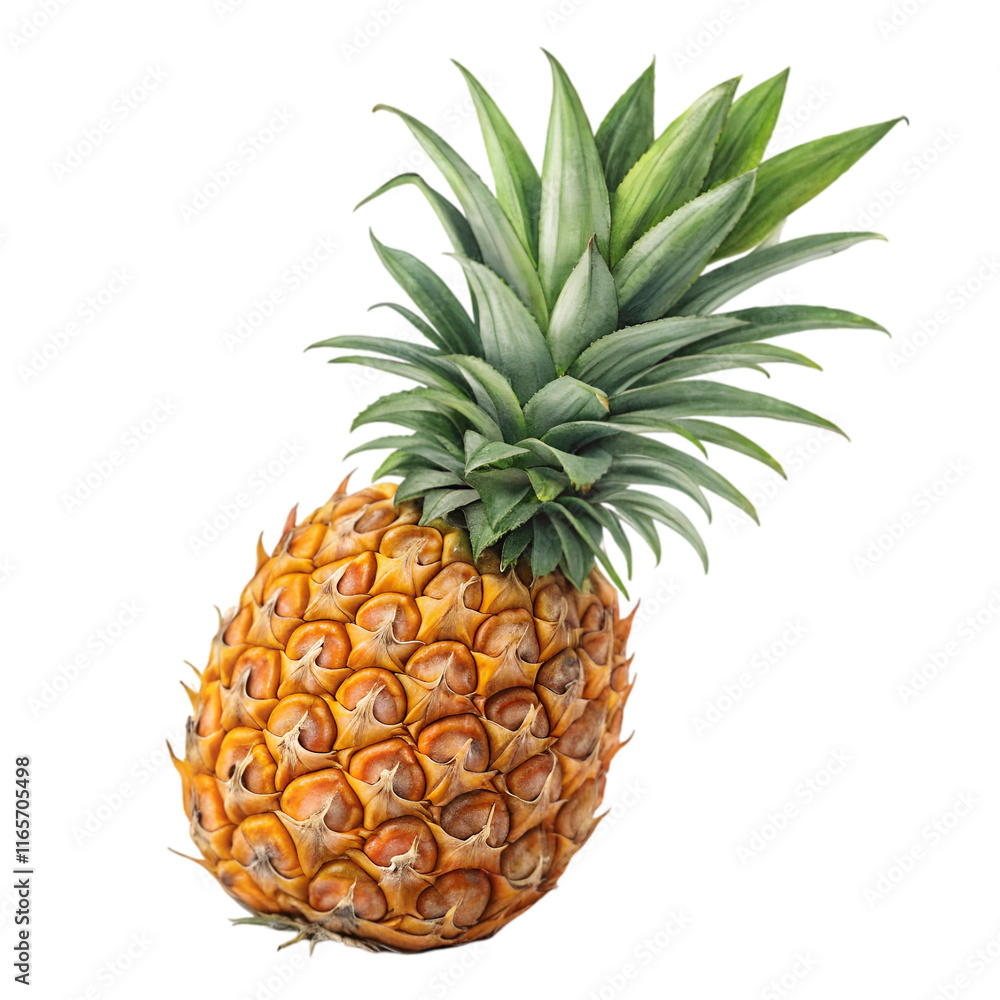 Fototapeta premium pineapple on transparent background